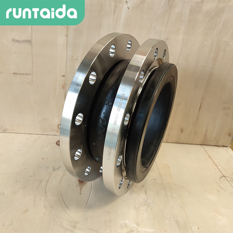 潤泰達-橡膠接頭單球體(tǐ)彈性橡膠軟接頭